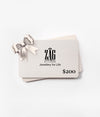 ZAG Bijoux Gift Card