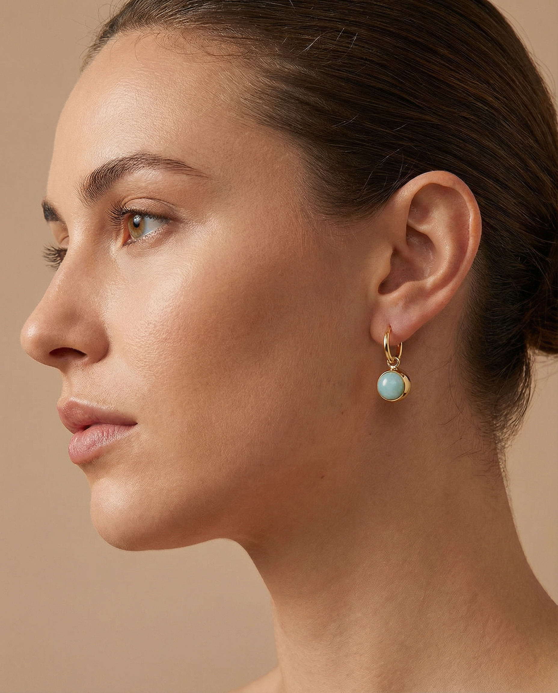 Finni Earrings Amazonite