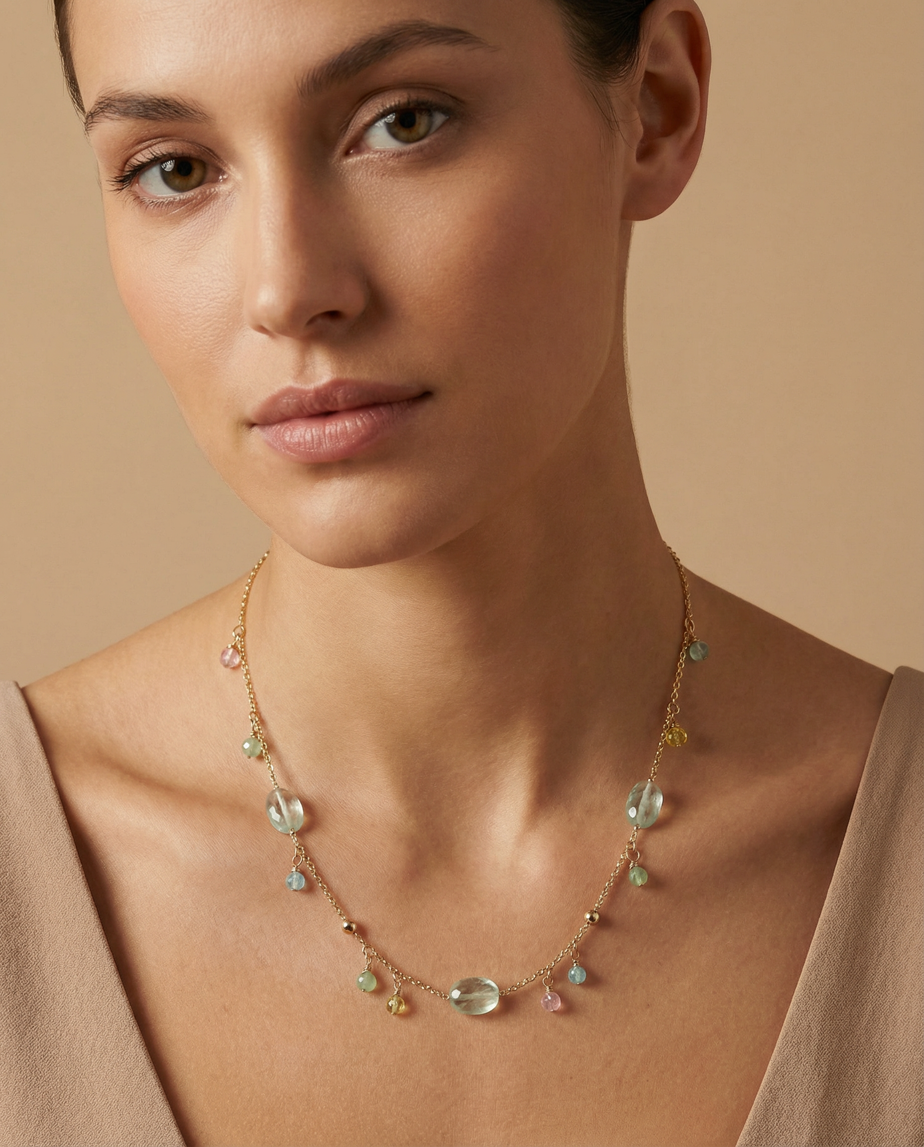 Barega Necklace Amazonite