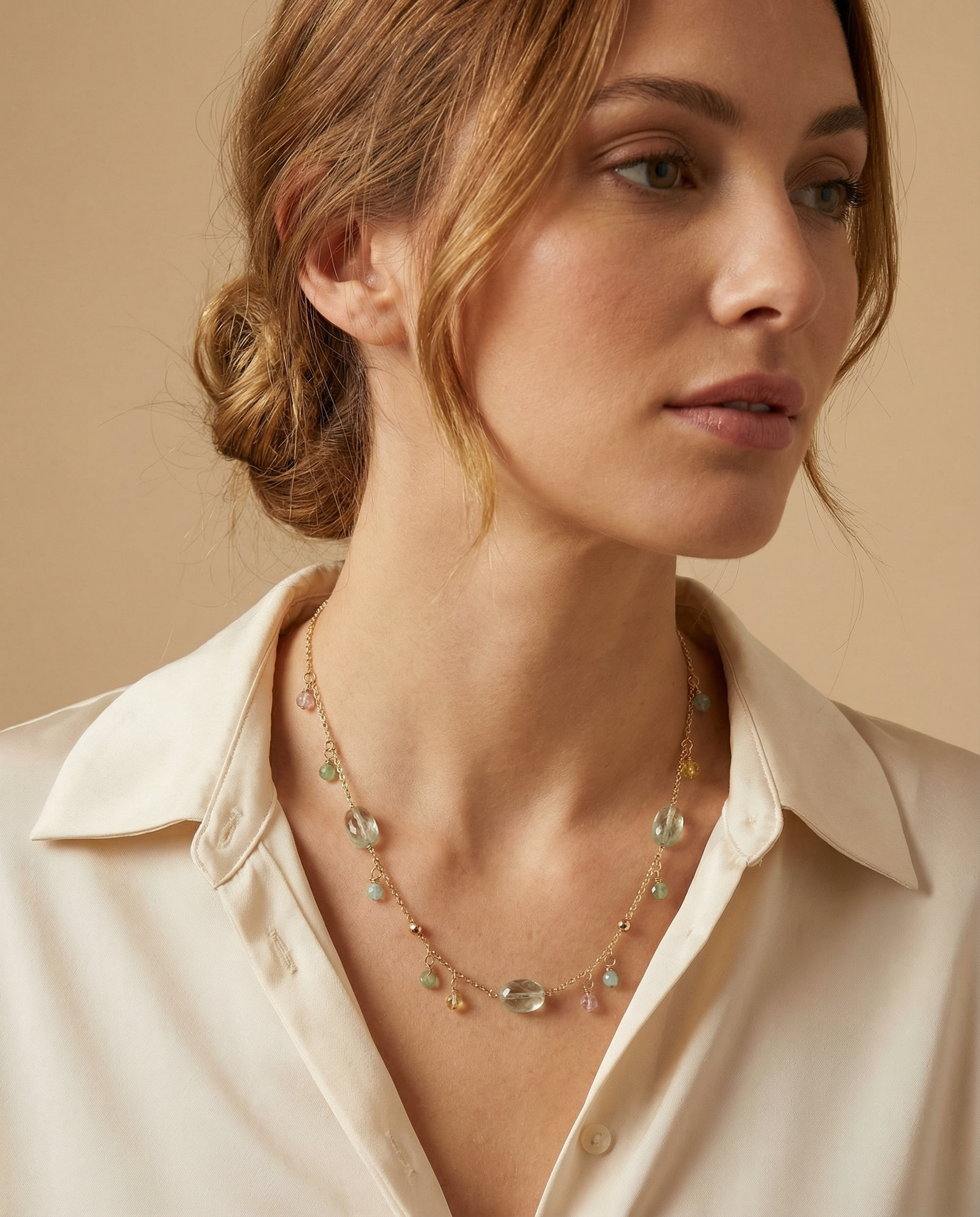 Barega Necklace Amazonite