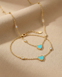 Scupetu Turquoise Set