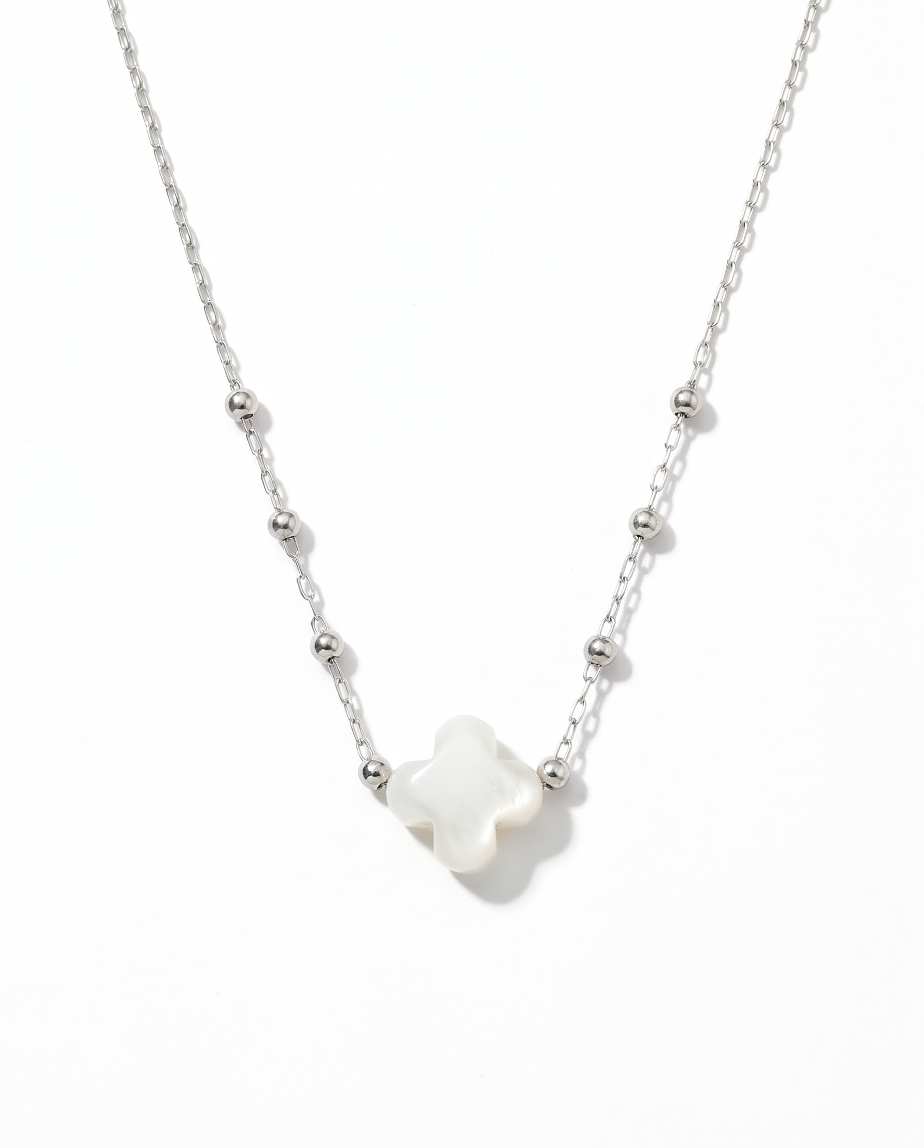 Velasquez Necklace - Steel White