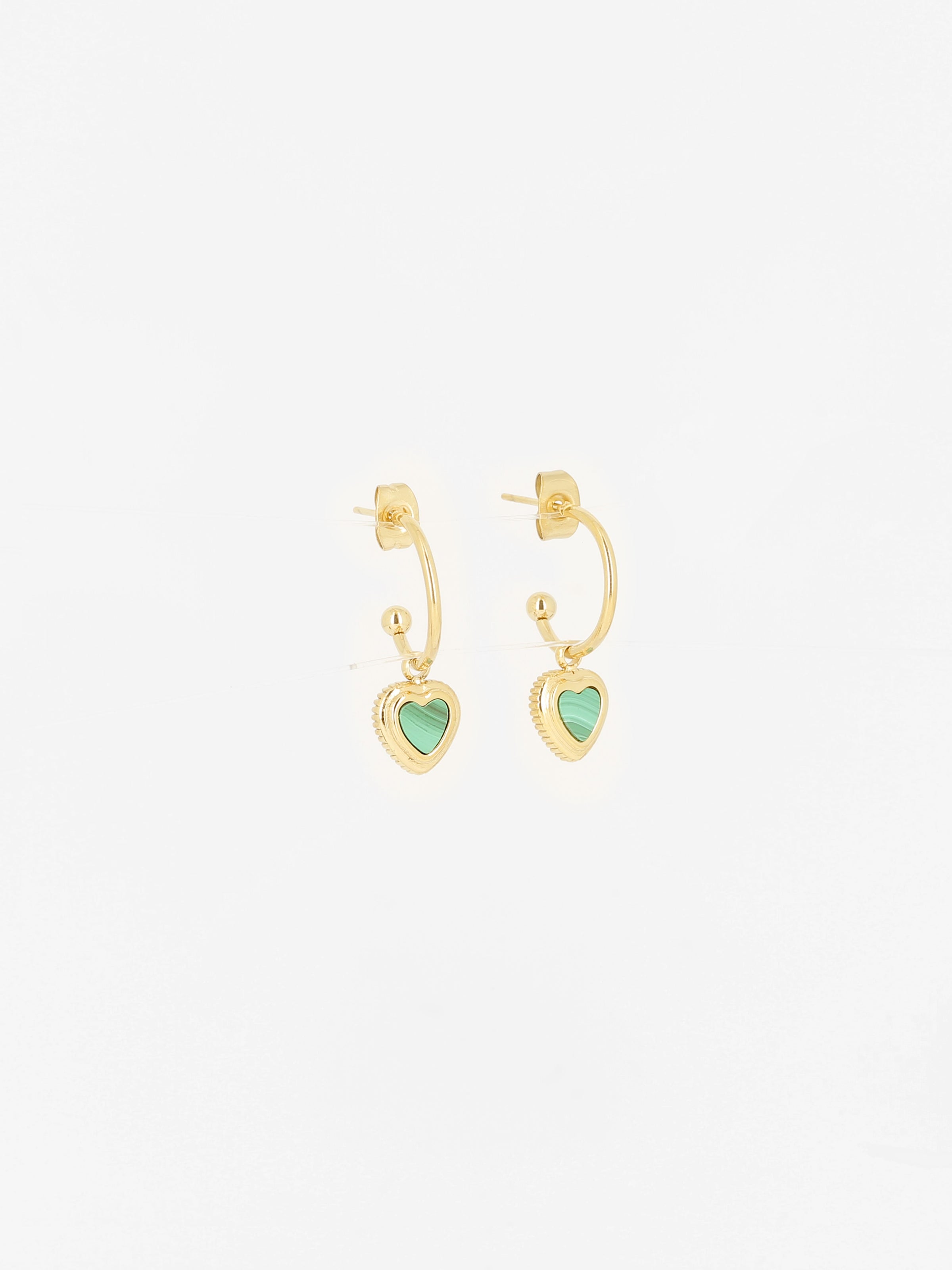 Cupidon Earrings Green