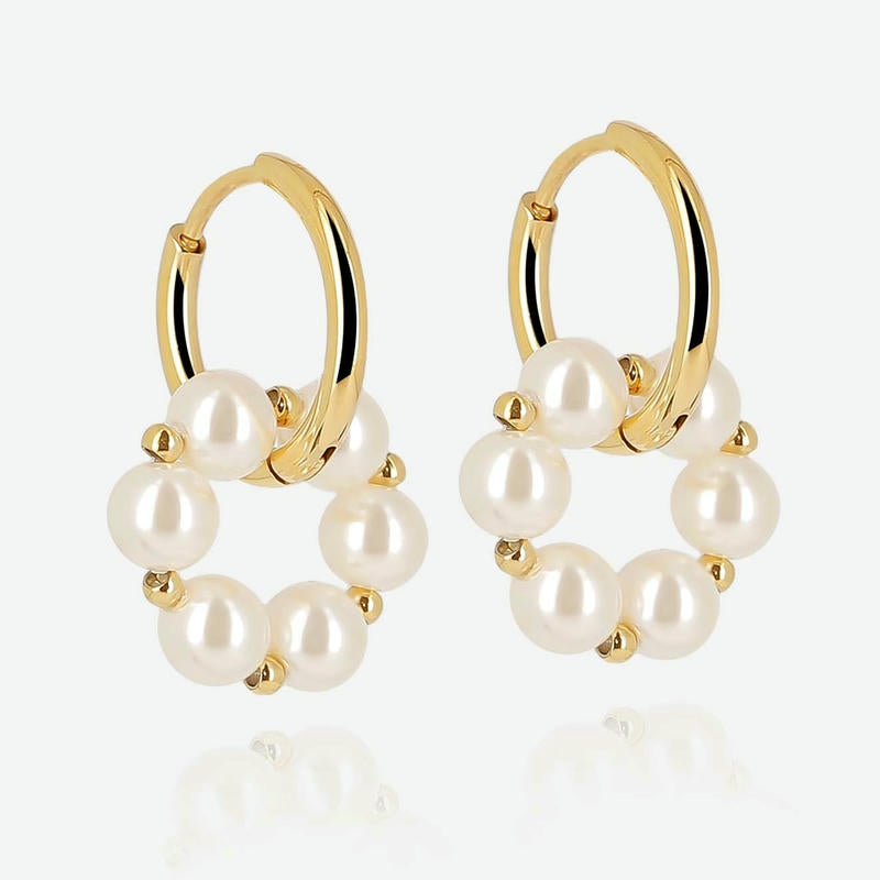 Jade earrings
