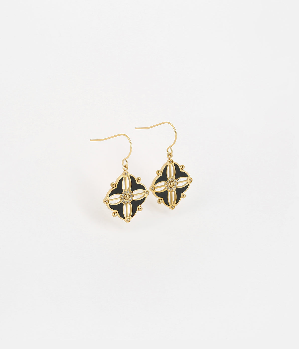 Black earrings