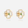 Adone Earrings Green