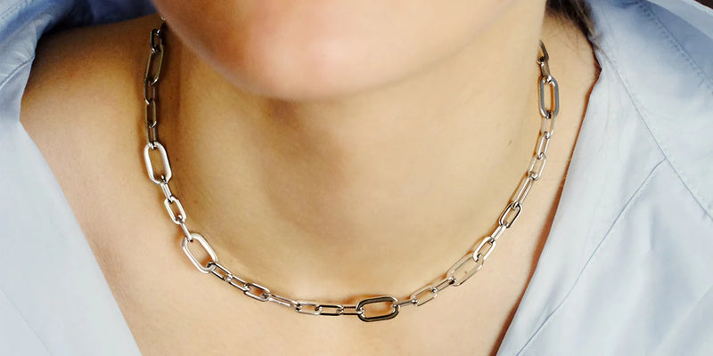 Alexia Necklace - Stainless Steel