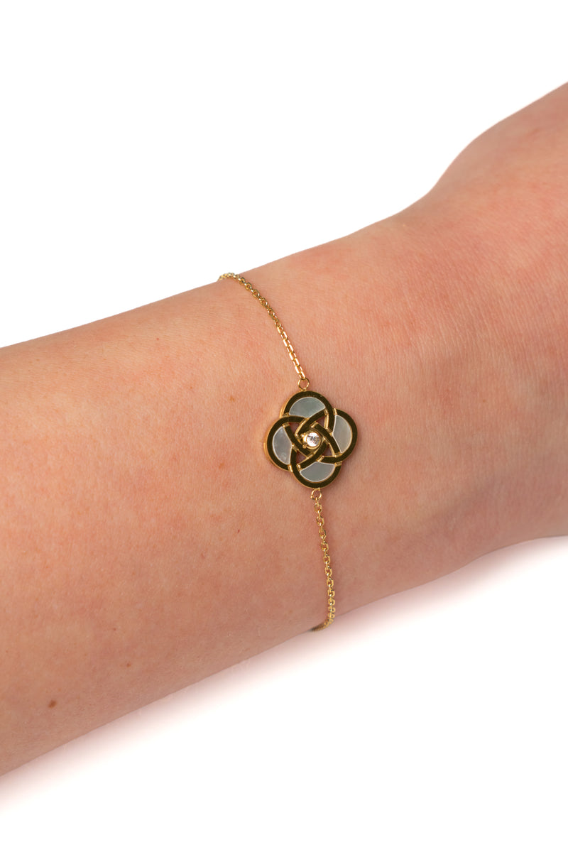Infini Mother Of Pearl Bracelet