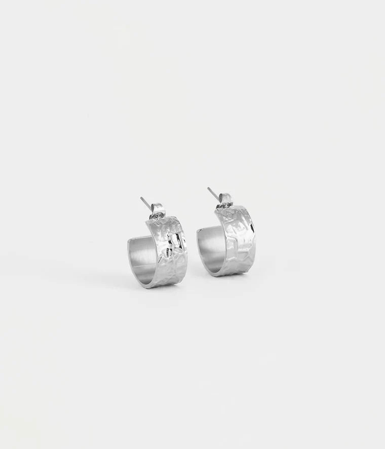 Pompei Earrings - Steel