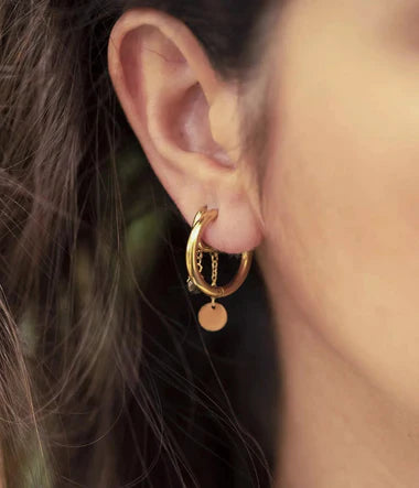 Rosa Earrings Steel