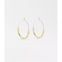 Favela Earrings in Peridot