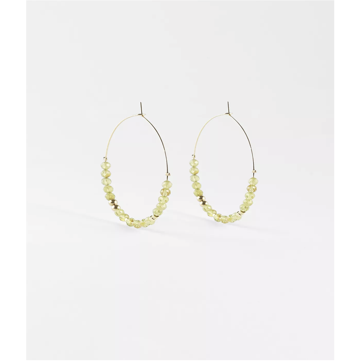Favela Earrings in Peridot