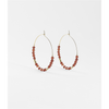 Favella Earrings in Carnelian