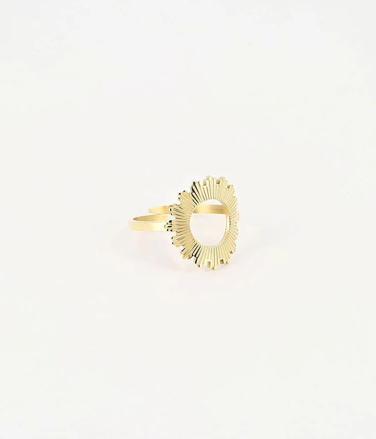 Ring with shop sun